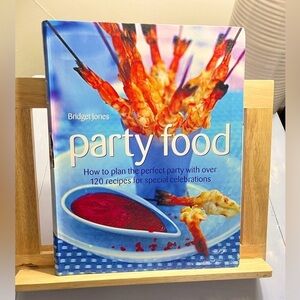 Cookbook Party Food Softcover Book 256 pages